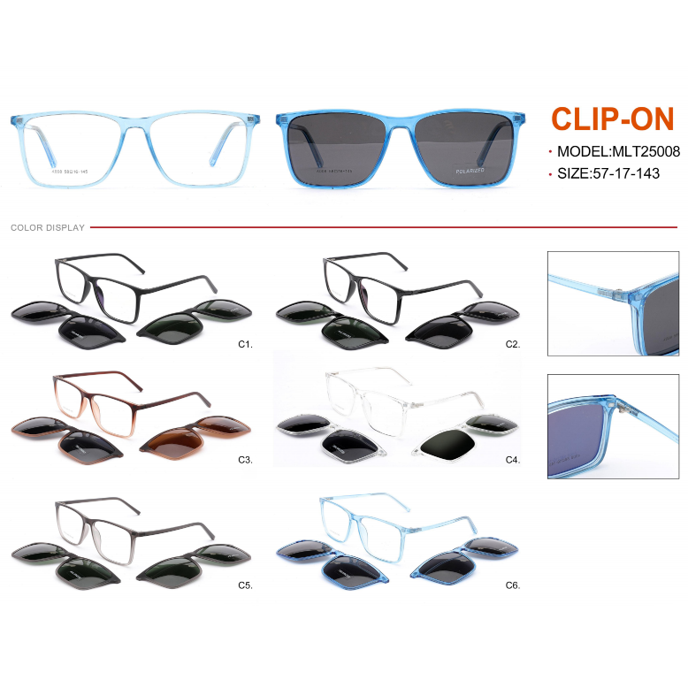 Tr90 clip on MLT25001 series