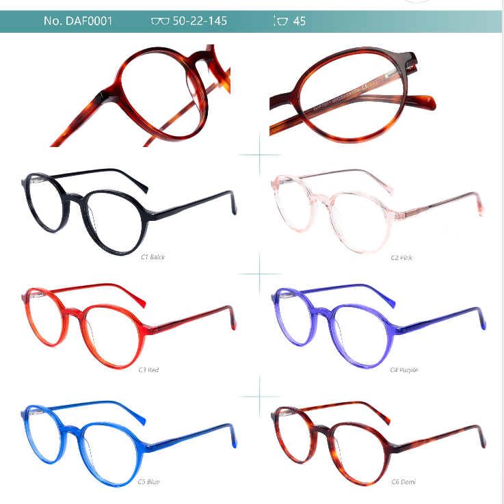 Slim acetate DAF series